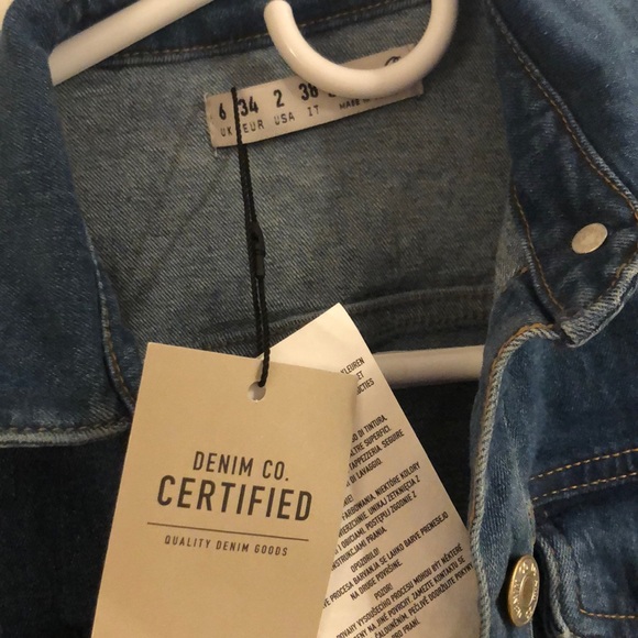 Denim Button Up Dress - Picture 2 of 2